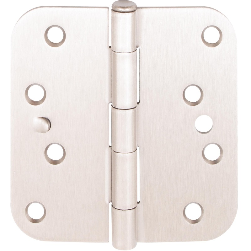 4″ Security Tab Hinges, 5/8″ Radius Corner Vintage Bronze